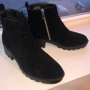 Black Suede Ankle Boots